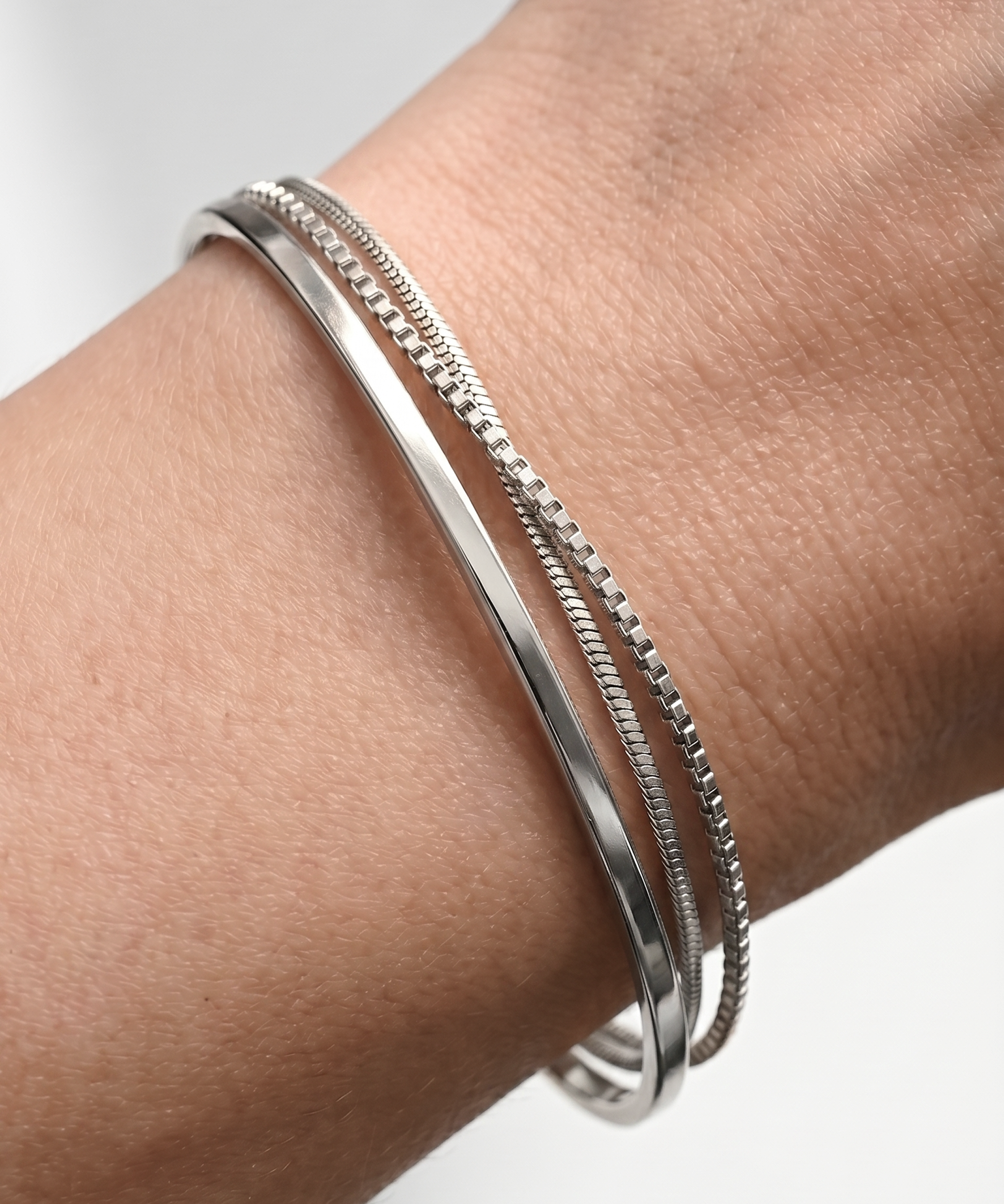 3x Minimalistische Stapelset