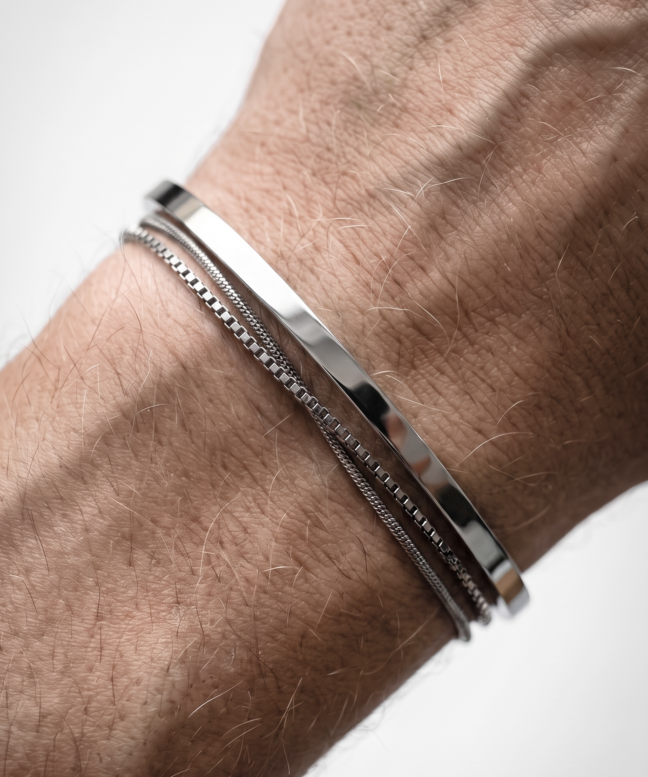 3x Minimalistische armbanden