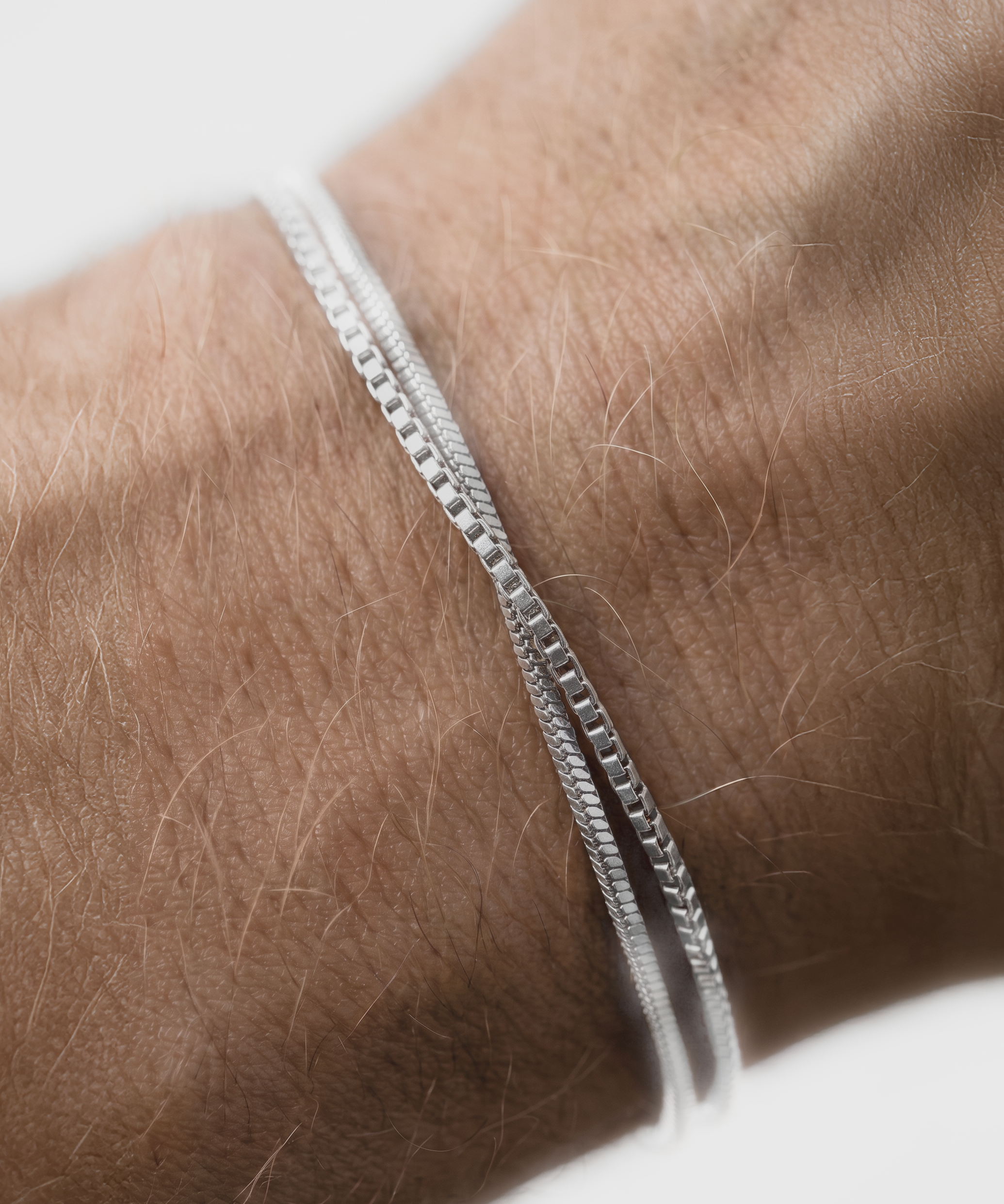 2x Minimalistische armbanden