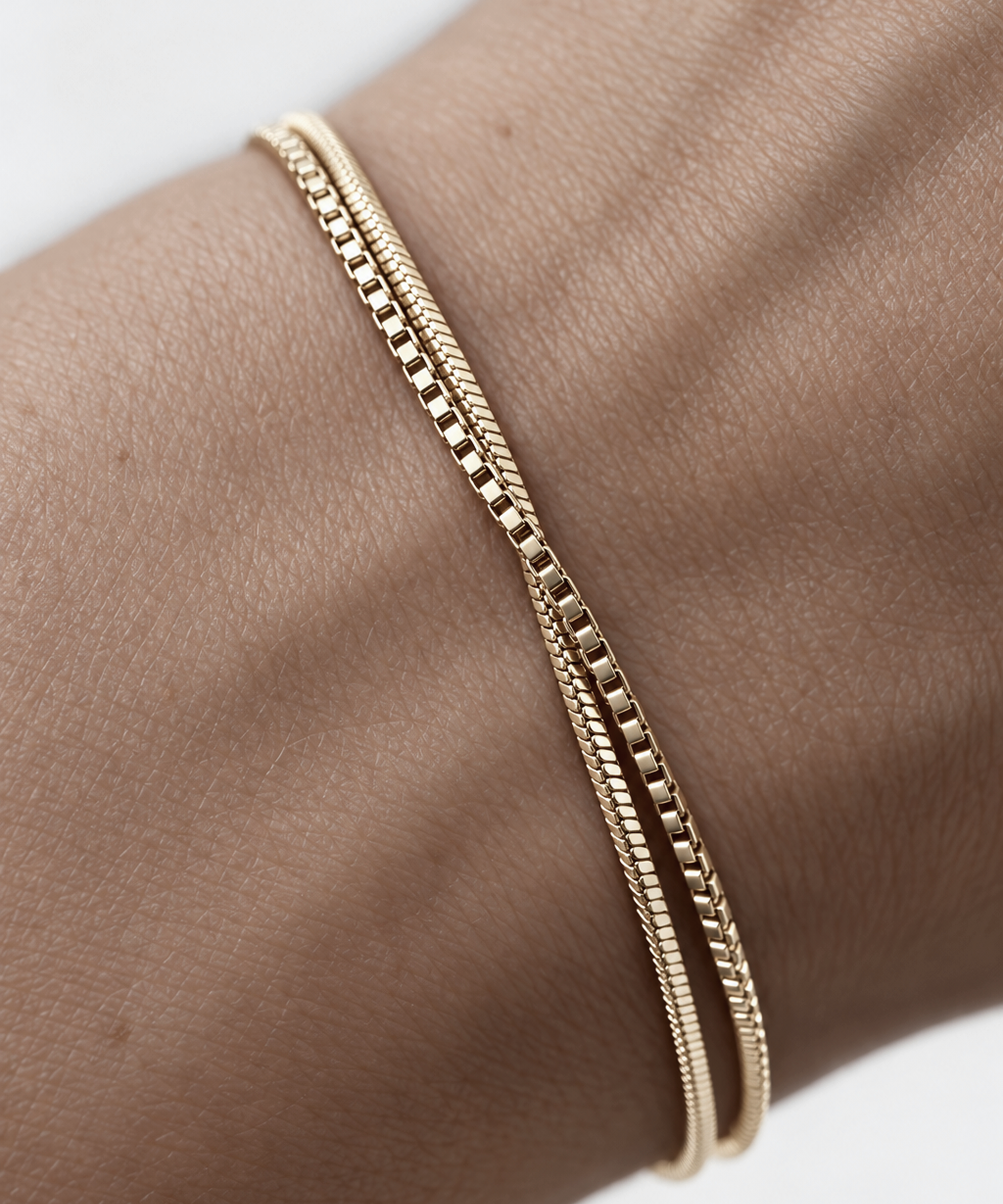 2x Minimalistische armbanden